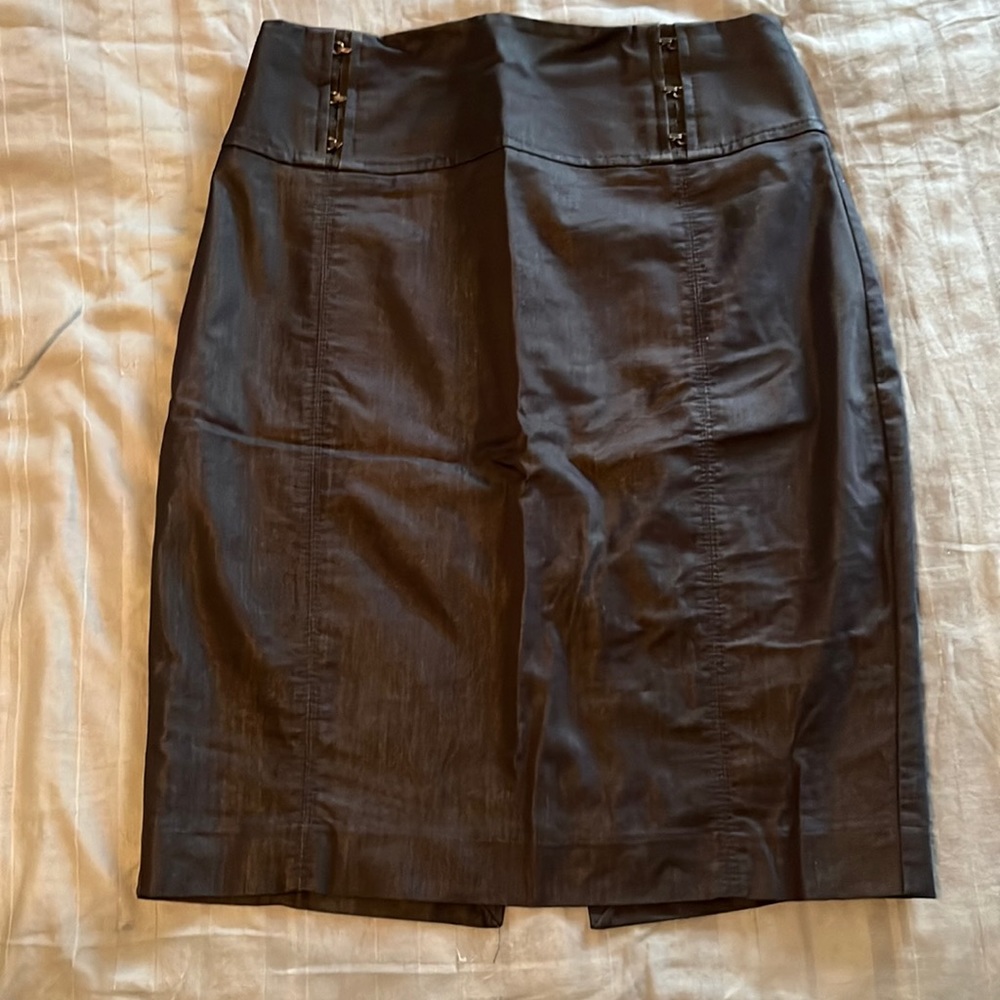 Express navy blue pencil skirt - size 0